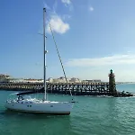 Bord De Avec Vue Port アパート カップブルトン