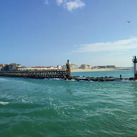 Bord De Avec Vue Port Apartment Capbreton