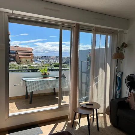 Bord De Avec Vue Port Apartament Capbreton